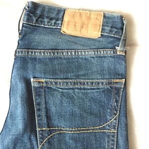 Blue Hollister low rise skinny jeans W30xW30