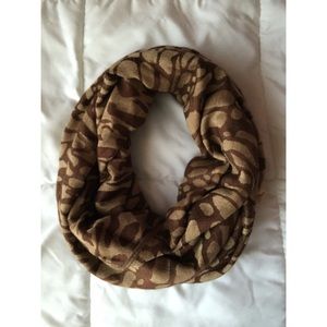 Brown Cheetah Scarf
