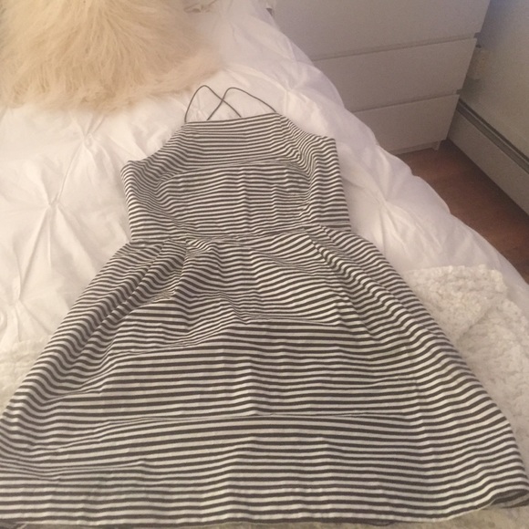 Kate Spade Saturday-Cotton Striped Dress