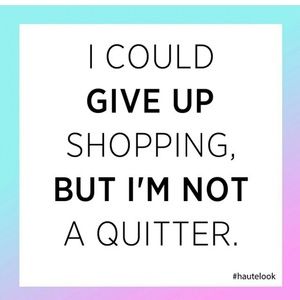 NOT a quitter!