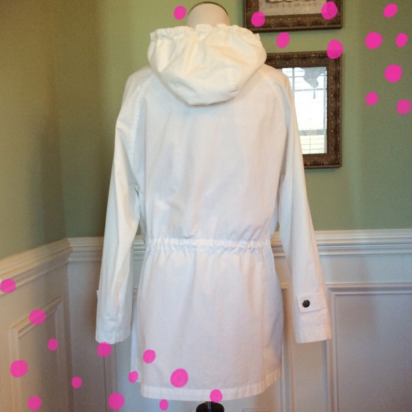 White London Fog Hooded Jacket - Picture 2 of 3