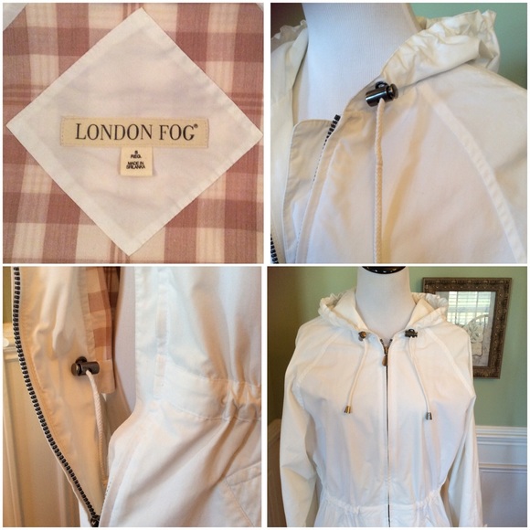 White London Fog Hooded Jacket - Picture 3 of 3