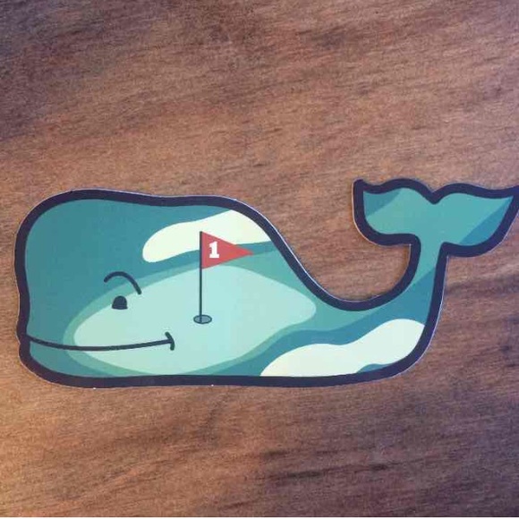 Authentic vineyard vines sticker