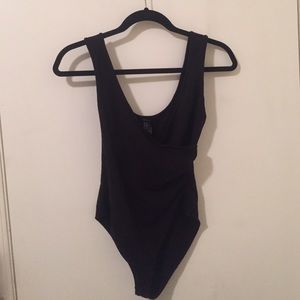 Wrap tank bodysuit