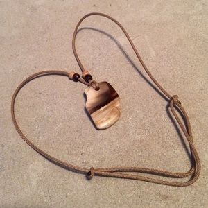 Agate Necklace Adjustable Length