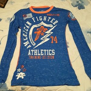 American fighter long sleeve t-shirt