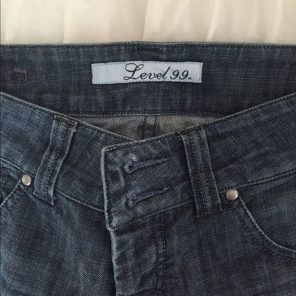 Anthropologie wide leg jeans