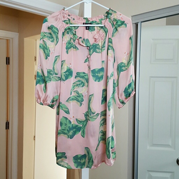 The Webster Miami at Target Pink Flamingo Top - Picture 1 of 1