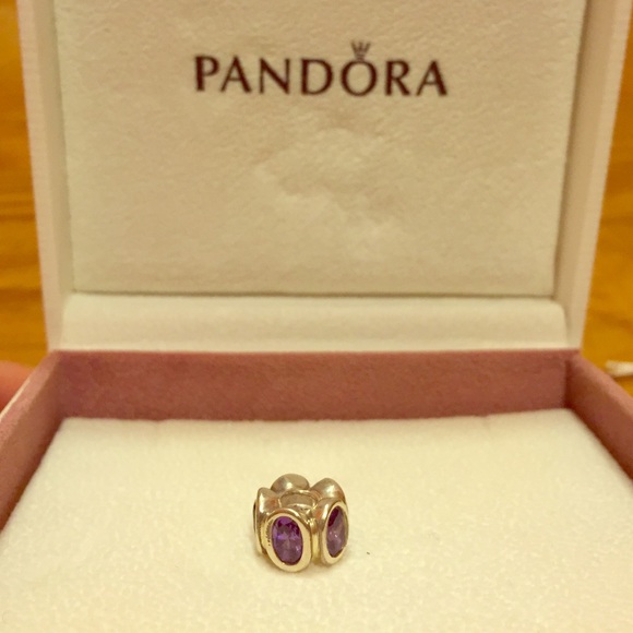 Pandora purple whimsical lights charm