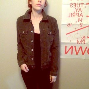 Levi's corduroy green jacket Sz small