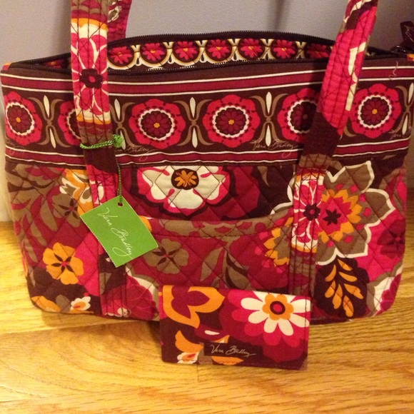 NWT Vera Bradley purse and cardholder
