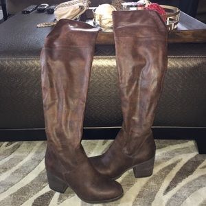 LAST CHANCE Steve Madden over the knee boots!!