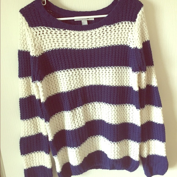 Striped knit sweater - Picture 1 of 2