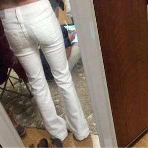 True religion white flare jeans