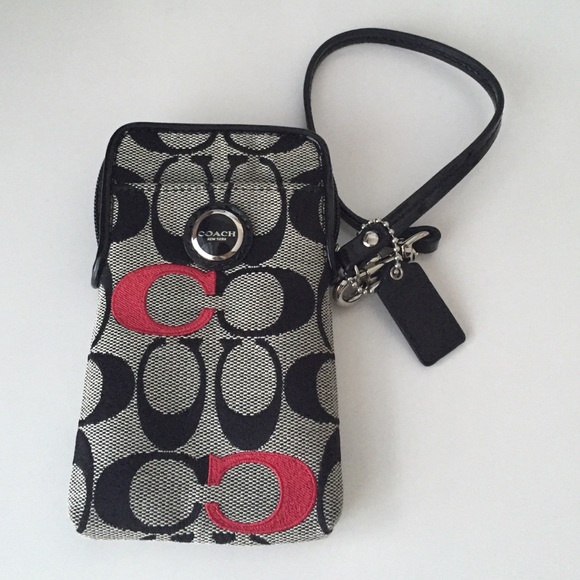 Coach brand new phone/wallet wristlet!