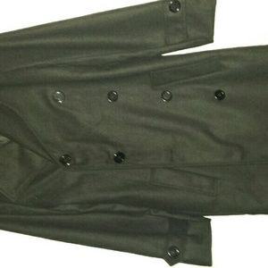 men double breasted trench coat