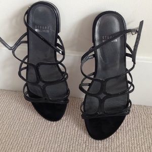 Stuart Weitzman black sandals