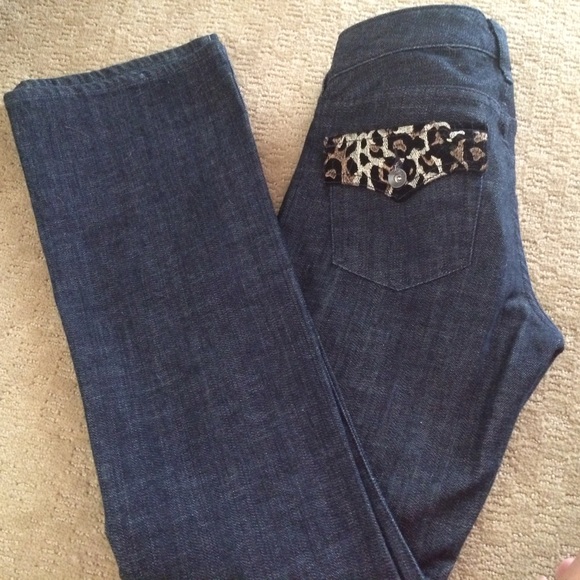 Express Dark Denim Jeans