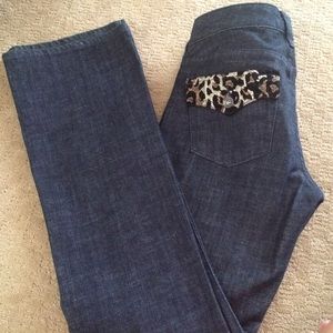 Express Dark Denim Jeans