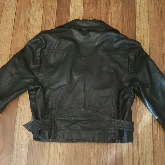 Women's - Faux leather Jacket - Size - Medium - Picture 4 of 4
