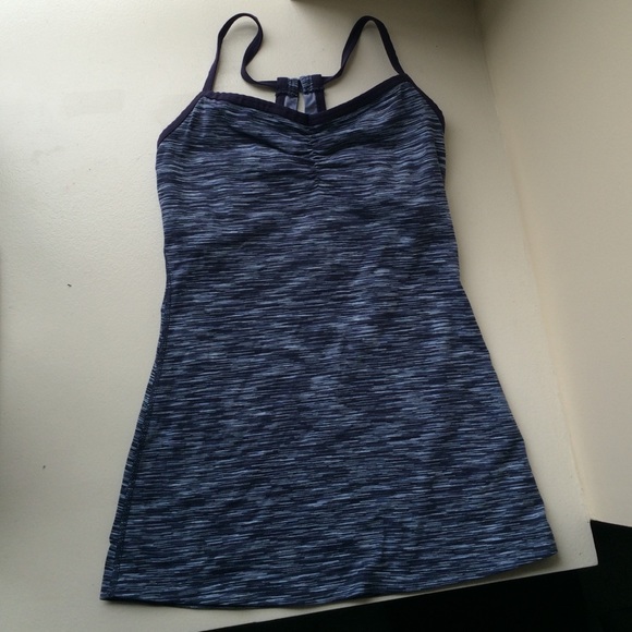 Lucy activewear purple-astro colored tank