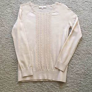 Cream light sweater