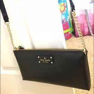 Authentic Kate Spade black Wellesley Declan purse