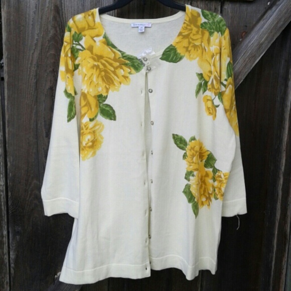 Isaac Mizrahi Sweaters - Isaac Mizrahi Plus sz Cardi NWT