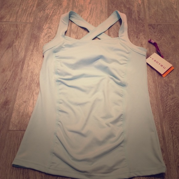 Seafoam green Soybu tank top
