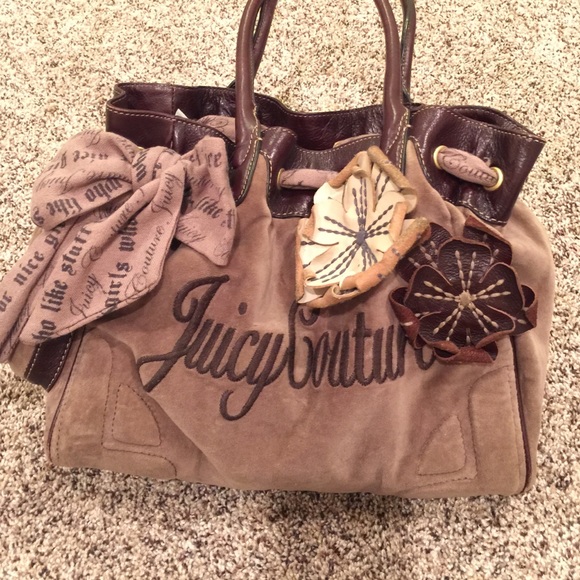 *Sold Ⓜ️*Juicy couture velour handbag