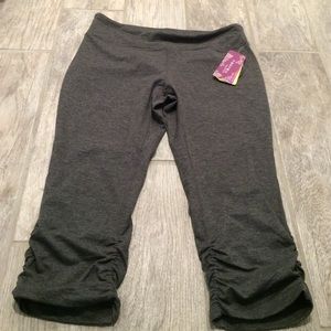 Gray heather yoga pants