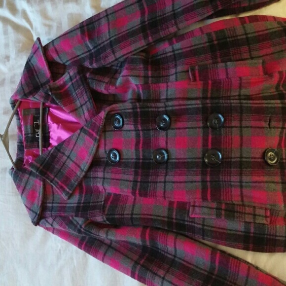 Plaid coat