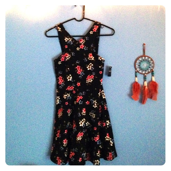 Floral Hollister Dress Size Small