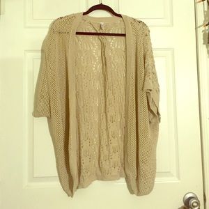 Slouchy sweater cardigan XL