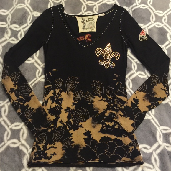 Ethnic Revolution 100% cashmere sweater M