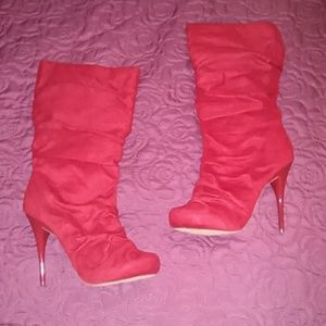SPRING SALE!  Red Boots