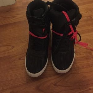 Puma wedge sneakers never worn