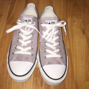 Almost New Purple Converse All Star Women's Size 9