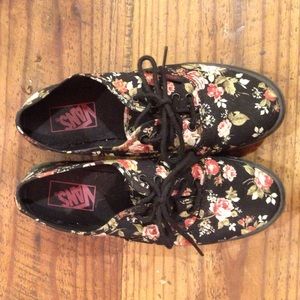 Floral Vans