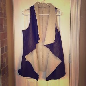 Long Brown  vest 💋price drop💋