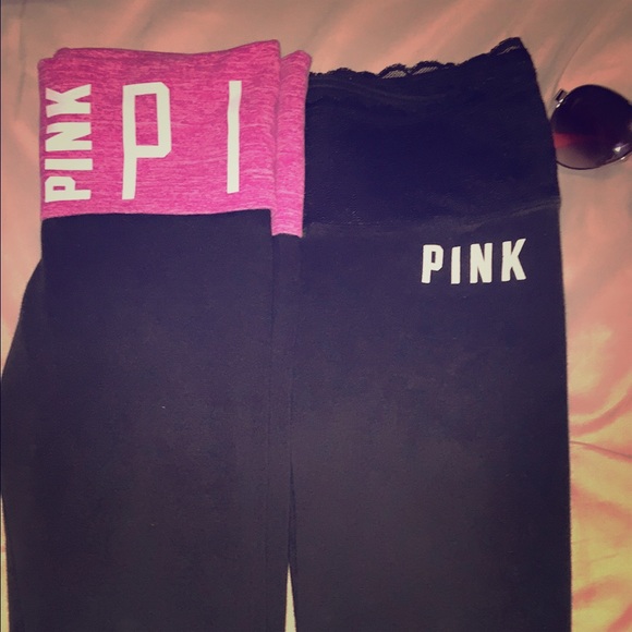 2 Pink🌟Yoga leggings. 🌟