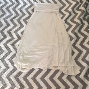 INC White Maxi Skirt