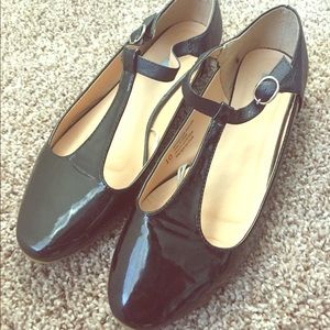 Patent faux leather Mary Janes