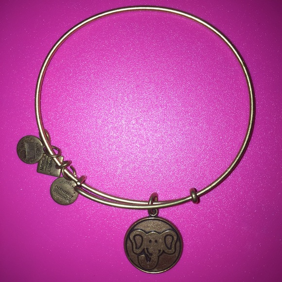 Elephant Alex & Ani charm bracelet 🐘