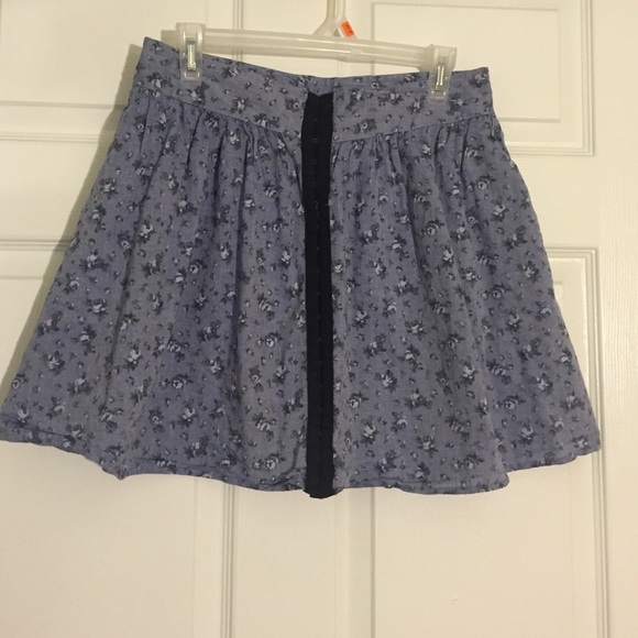 Floral Mini Skirt