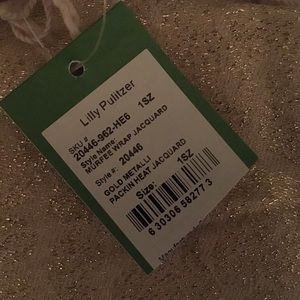 Lilly Pulitzer Scarf Gold