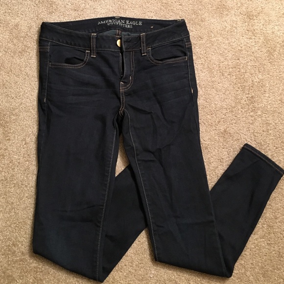 American Eagle dark wash jeggings