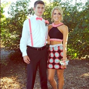 Rachel Allan two piece dress Style 4000, size 2.