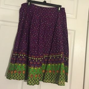 Patterned Skirt