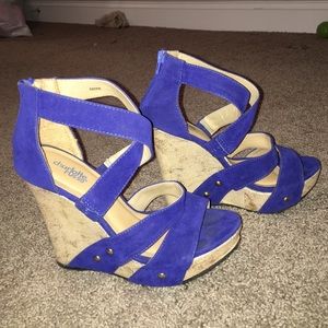 Charlotte Russe blue heels